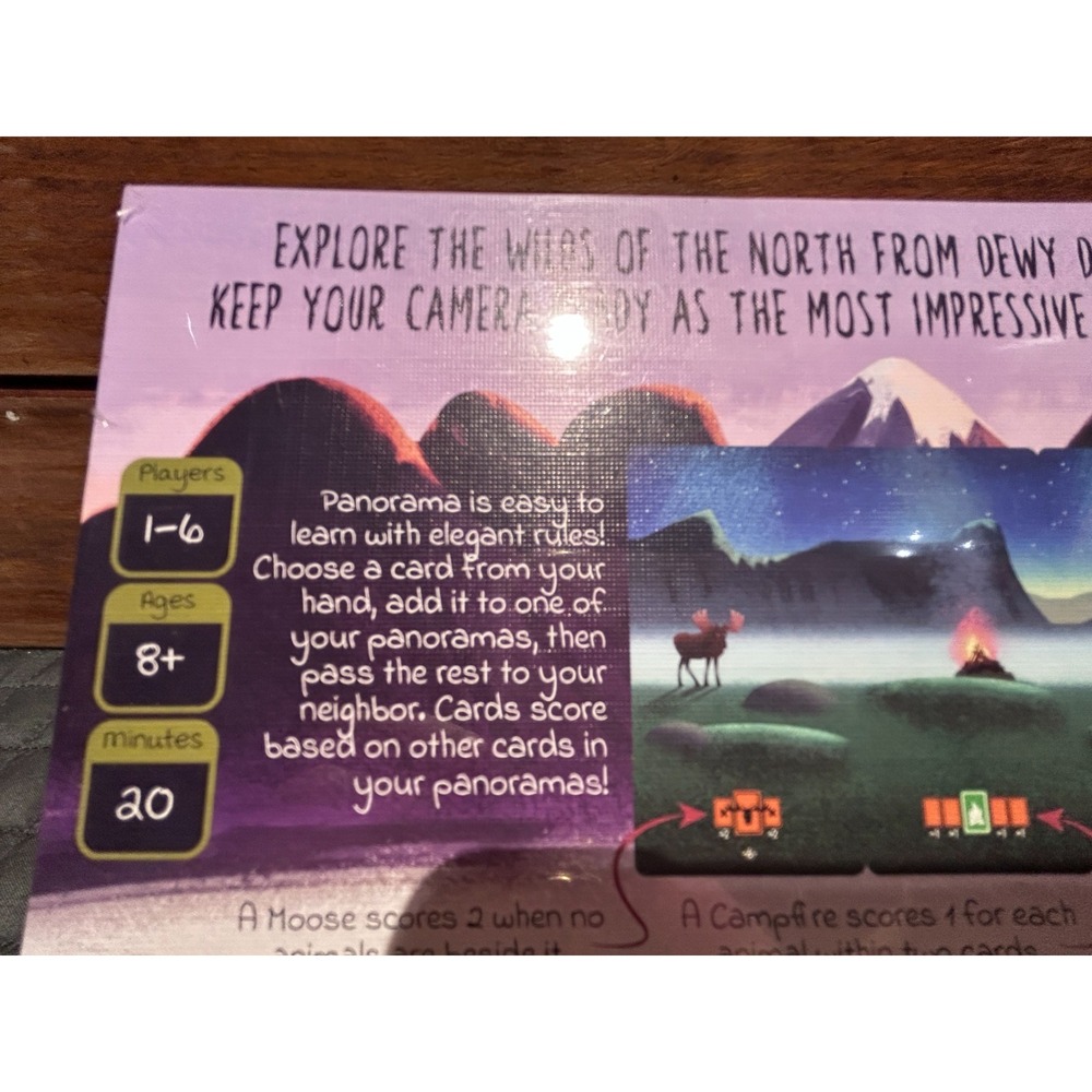 Panorama 2021 Spark Works Board game New In Box 1-6 Players Ages 8+ 20 Min game - Picture 4 of 7